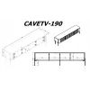 Cama VERA TV cabinet 190x40x50 cashmere matt