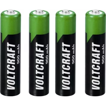 Voltcraft VC-16026040 Micro AAA -Battery NiMH 900 mAh 1.2 V 4 pc(s) (VC-16026040)
