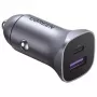 Ugreen 40858 mobile device charger Universal Aluminium Cigar lighter Fast charging Auto
