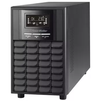 Uninterruptible Power Supply PowerWalker VI 1100 CW FR, Line-Interactive, 1.1 kVA (770 W), LCD, EPO, RS-232