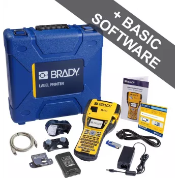 Brady Corporation M410-KIT-EU mobile Label Printer Thermal Transfer QWERTY 300 dpi max - Printer (177184)