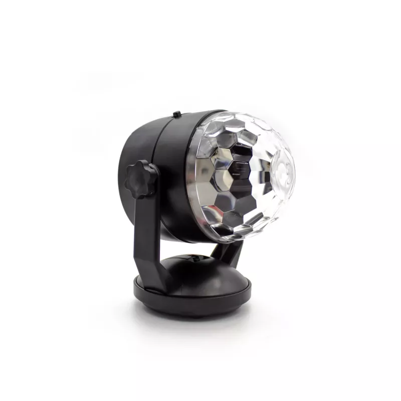 LED disco ball light DENVER LDB-319 — compact LED party light, model 117220200040