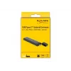 SSD enclosure DeLOCK 42635 Black M.2