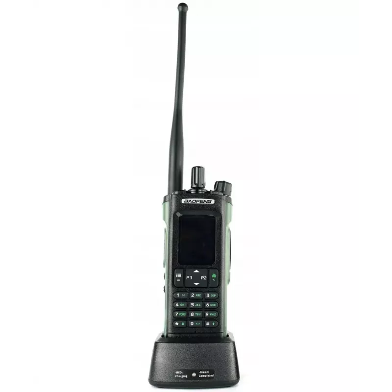 Handheld Radio Baofeng DM-32E — VHF 144–146 MHz, UHF 430–440 MHz, AIRBAND RX 108–136 MHz, 2200 mAh, DMR/FM, GPS+APRS