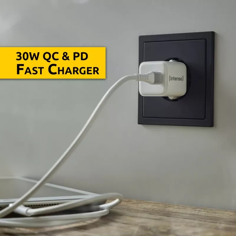 Mobile Device Charger Intenso 7803032 AC Fast Charging White