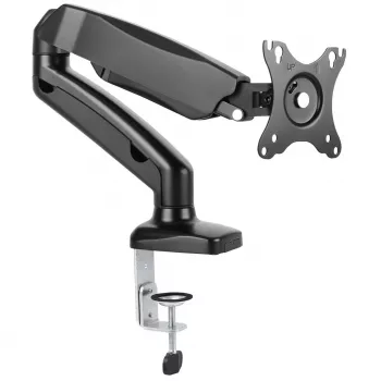 Monitor mount MONTIS MT014 for 1 display, desk mount, gas-spring height adjustment, for screens up to 81.3 cm (32 inch), max load 8 kg, black