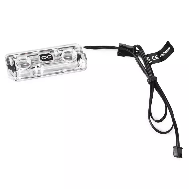 Alphacool HDX Apex M.2 2280 SSD Water Cooler, Acrylic aRGB