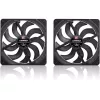 Noctua NF-A14x25 G2 PWM Sx2-PP chromax.black 140mm Dual Fan Set