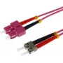 Fibre Optic Cable Helos 1m OM4 SC/ST