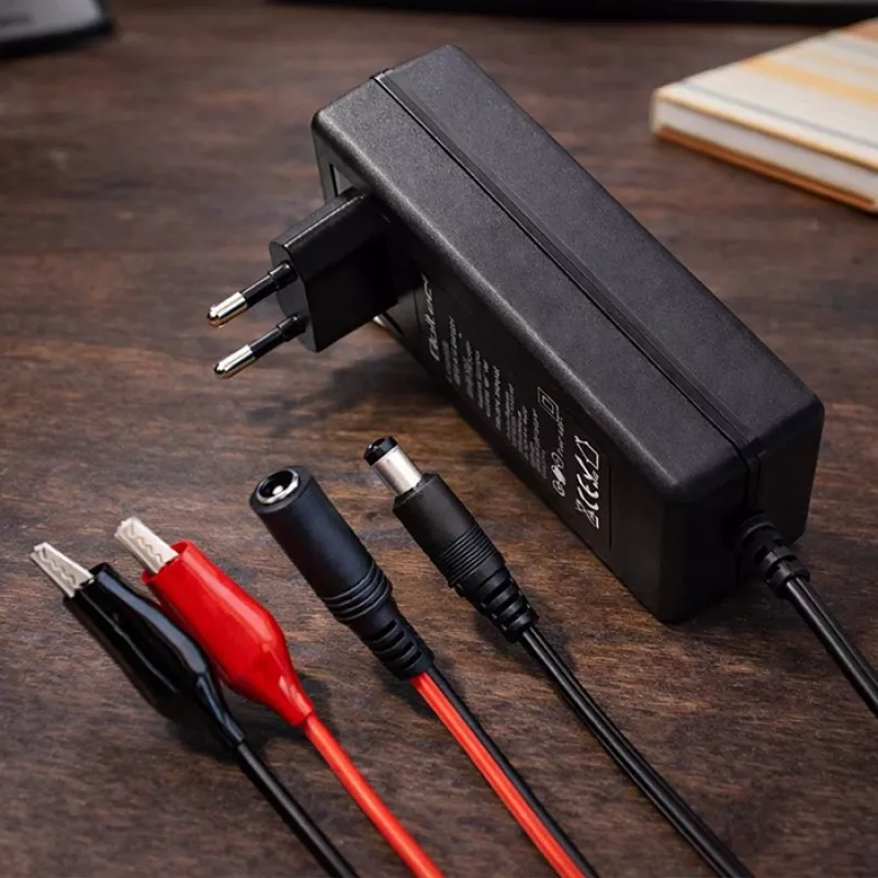 Battery charger QOLTEC 12V 2A 24W model 52661