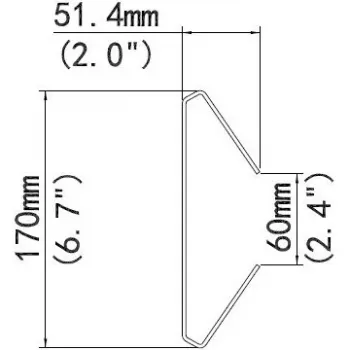 Pole mount ALLNET ALL-CAM2498-LEP for secure installation of surveillance cameras