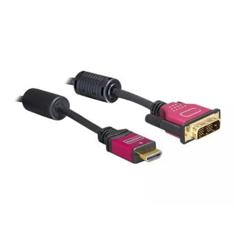 HDMI - DVI Cable DeLOCK 84343 3.0m male / male