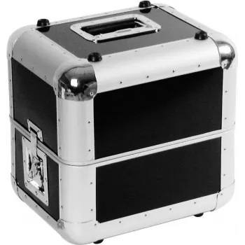 Flight case Roadinger Platten-Case ALU 50/50 rounded black — aluminum 50×50 format, rounded corners