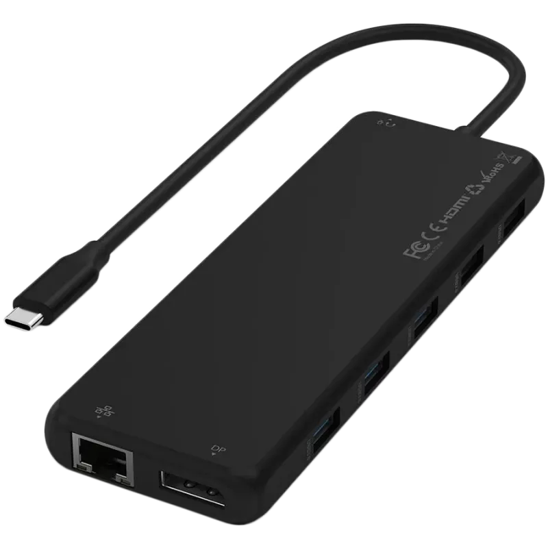 Multiport USB-C Adapter Satechi ST-P3D13K 13-in-1 with Triple Display support