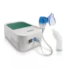 Tabletop nebulizer Omron NE-C301-E — AC-powered, 12 ml capacity, children's mask and mouthpiece, white