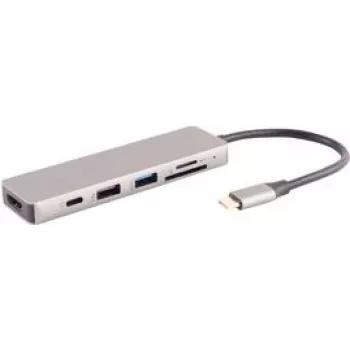 Laptop Dock S/CONN 14-05027 USB 3.2 Gen 1 Type-C Grey