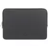 Laptop sleeve Rivacase 15.6 inch Black model 8116 — protective soft case for 15.6 inch notebooks