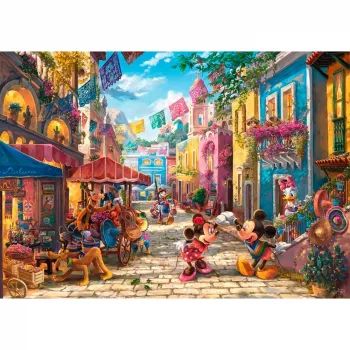 Disney, Mickey & Minnie in Mexico 6000 57397, Puzzle 6000 Pieces