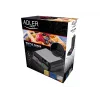 Adler AD 3036 waffle iron 4 waffle(s) Black,Grey 1500 W