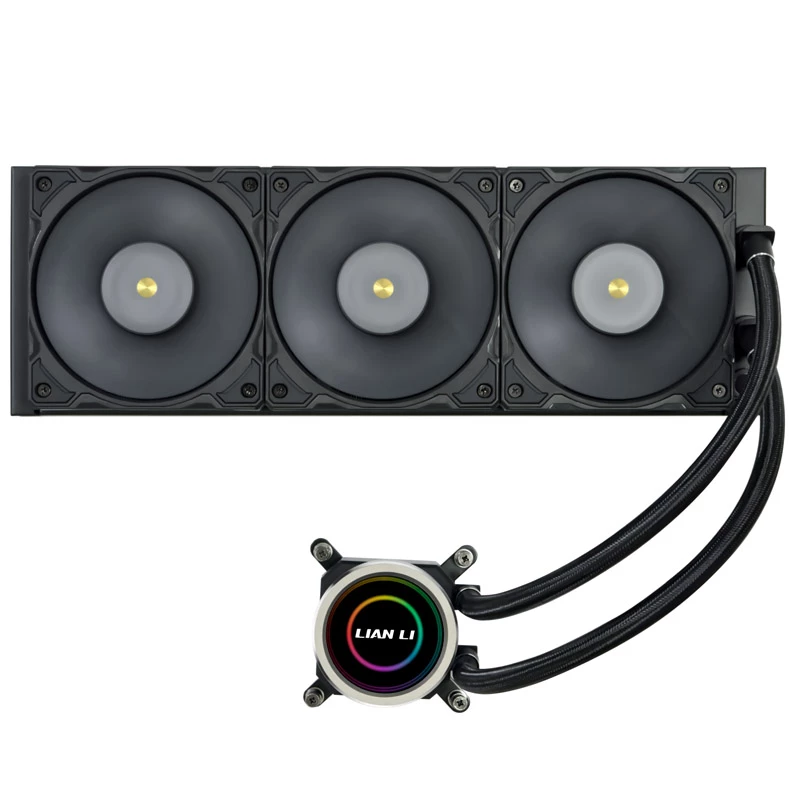 All-in-one liquid cooler Lian Li Galahad II Trinity 12 cm Black