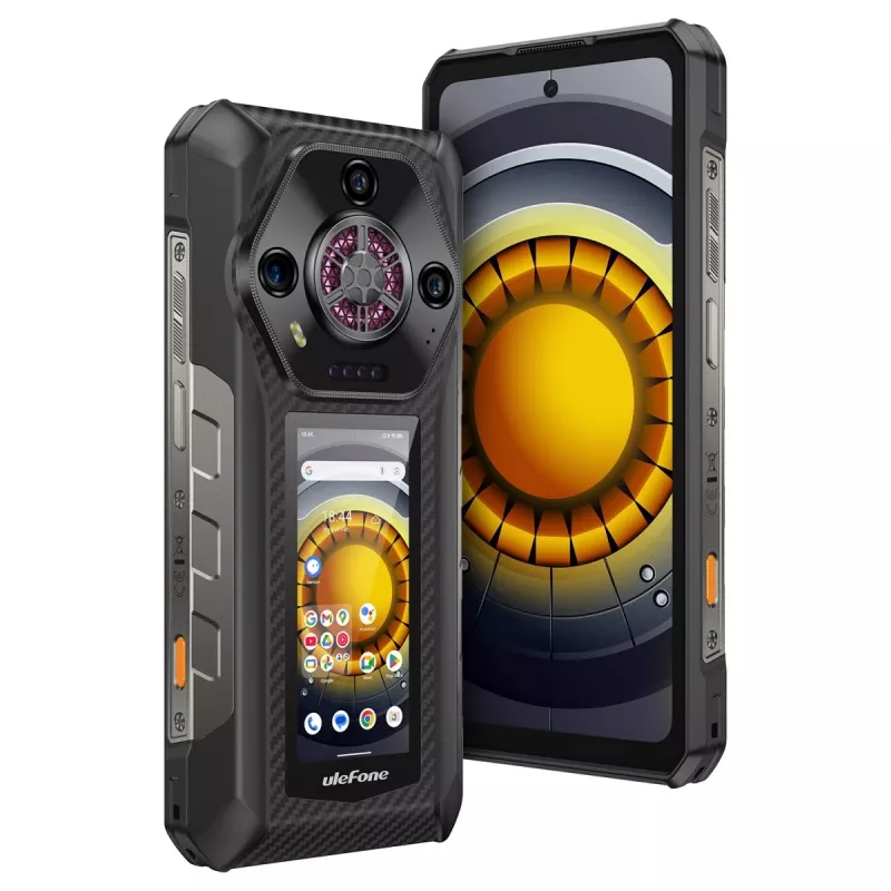 Smartphone UleFone Armor 30 Pro 5G, 6.58 inch display, 16GB RAM, 512GB storage, Black
