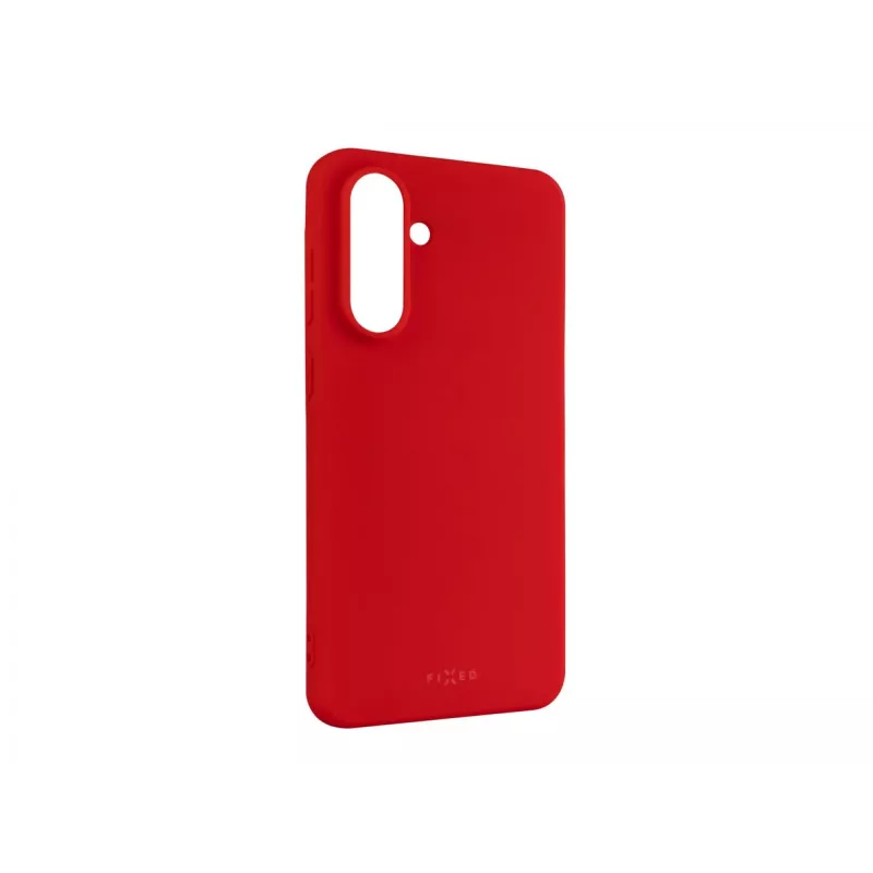 Back cover FIXED for Samsung Galaxy A56 5G — rubber, red