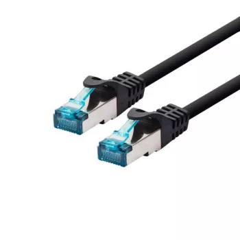 Networking cable LOGON TCR55SS050BL Cat5e SF/UTP (S-FTP) RJ-45 to RJ-45 5 m Black