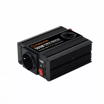 Power inverter MANTA MPI500M 500W continuous / 1000W peak DC to AC