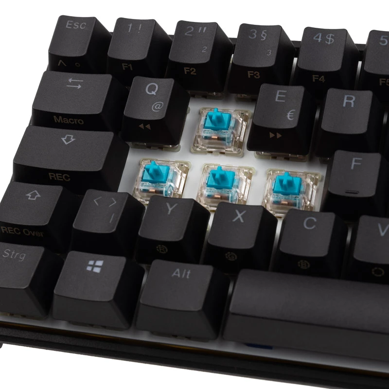 Ducky Mecha Pro SF keyboard Gaming USB German Black