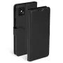Phone wallet Krusell for Apple iPhone 12 Pro Max — black, folio case with card pocket