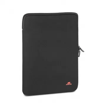 RIVACASE Antishock 5221 MacBook 13 sleeve, vertical, black, dual zippers