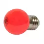 Synergy 21 LED Retrofit E27 Tropfenlampe G45 Red 1 Watt for Lichterkette