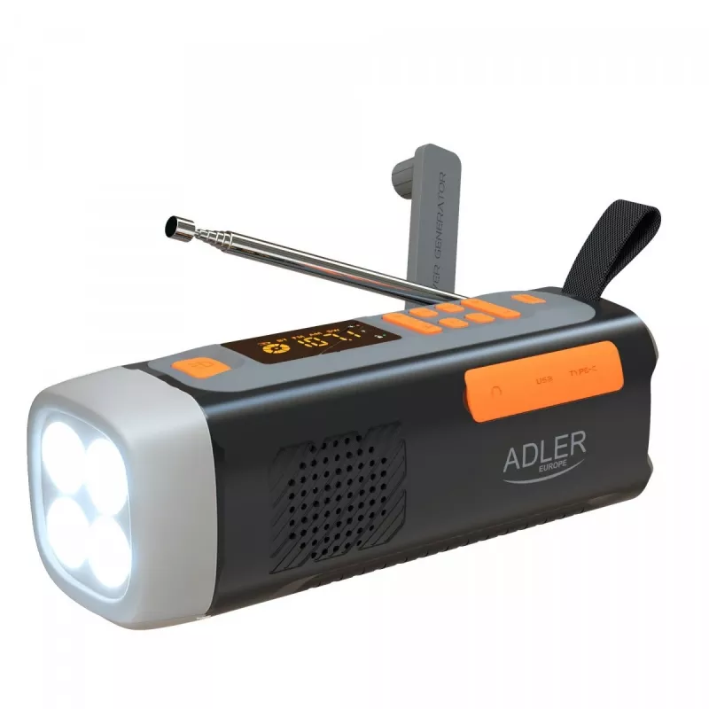 ADLE AD1920 Emergency Radio with Solar Power