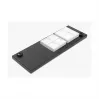 Distribution box DeLOCK Easy 45 module holder for table or wall mounting, metal, black — 4×22.5×45 mm or 2×45×45 mm