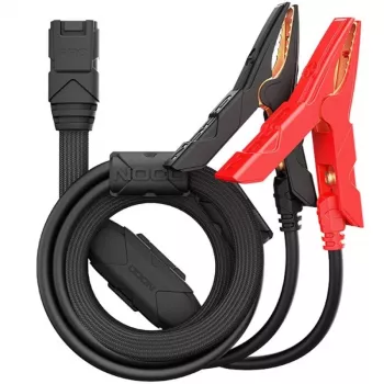Battery clamps NOCO GPA004 with eyelets for 6–12V batteries, ring terminal connections