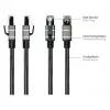Good Connections Ethernet-Cable USB-C RJ45, Anthracite, 2,0m