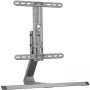 HAGOR HA - Stand - for LCD-Display - Silver - Screen Size: 81-140 cm (32-55) - Mounting Interface: to 400 x 400 mm - Desk Mount (8700)