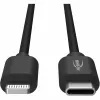 Mobile phone cable Ansmann 1700-0106 Black USB C Lightning 0.12 m