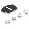 Mounting Kit DeLOCK 88062 Black Metal