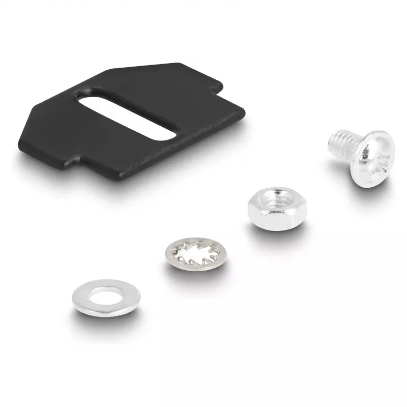 Mounting Kit DeLOCK 88062 Black Metal