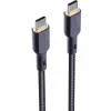 AUKEY CB-KCC101 Nylon C able USB C - USB C 1m