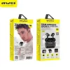 AWEI Bluetooth 5.0 T29 TWS headphones + docking station black/black