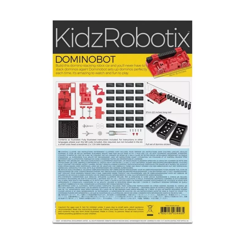 Educational entertainment robot 4M 4M-03446 for ages 8+, battery-powered, DIY assembly