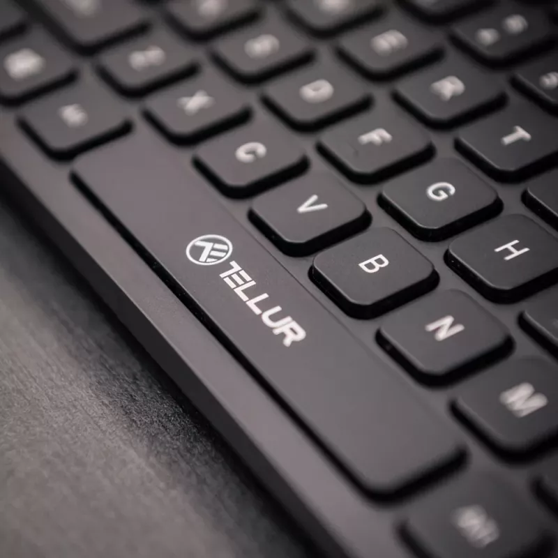 Mini wireless keyboard Tellur TLL491251 Black compact design, portable layout