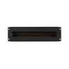 Cable management panel Lanberg AK-VDP103-B Steel Black 482.5mm