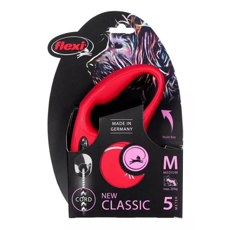 FLEXI New Classic M - retractable leash - 5 m