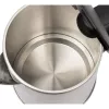 Electric kettle Clatronic 1.5 L 2200 W Black Stainless steel