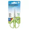 Scissors WEDO 975 411 universal straight-cut single 114 mm, green/white
