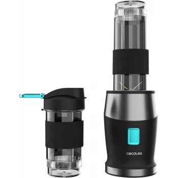 Cecotec Blender | Power Titanium 900 ProGo | Tabletop | 900 W | Jar capacity 2x0.57 L | Ice crushing | Black