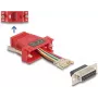 DeLOCK D-Sub 15 pin female to RJ45 female Assembly Kit red VGA RJ-45